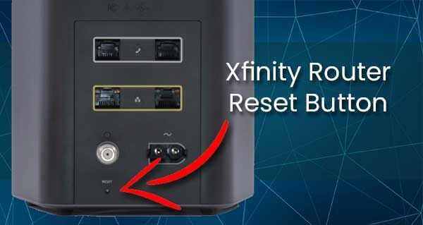 Reset the Xfinity Router