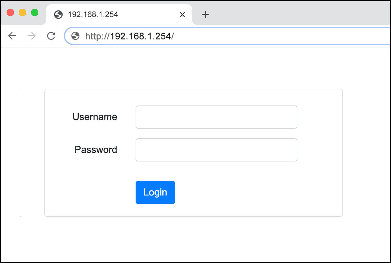 ip Admin Login